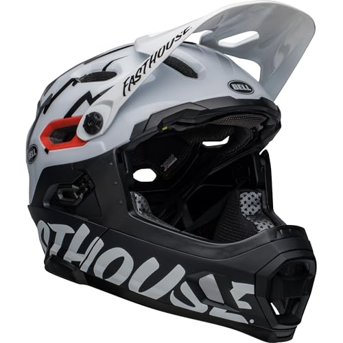 BELL Casco Bell Super Dh Sphr Mtgl Wh/Bk Fh 51/55 S 22