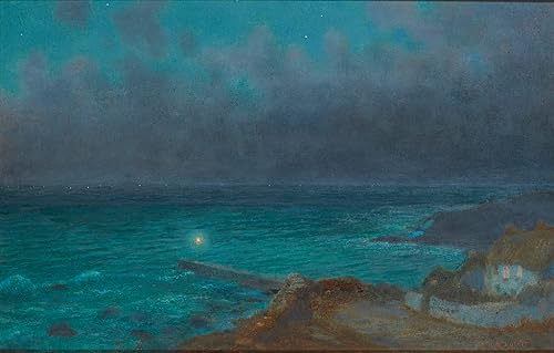 Tableau Toile Peinture Décorative SERENDIPITP Fine Art de Cornwall pour Intérieur Élégant