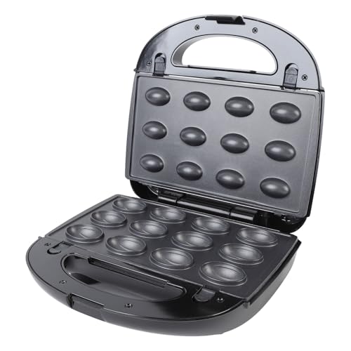 Yechiry 6 en 1 Fabricante de Sándwiches, Panini Panini Electric 6 en 1 Máquina de Desayuno con Placas que No Se Desmoronan para Niños Donutas de Gofres Familiares (A)