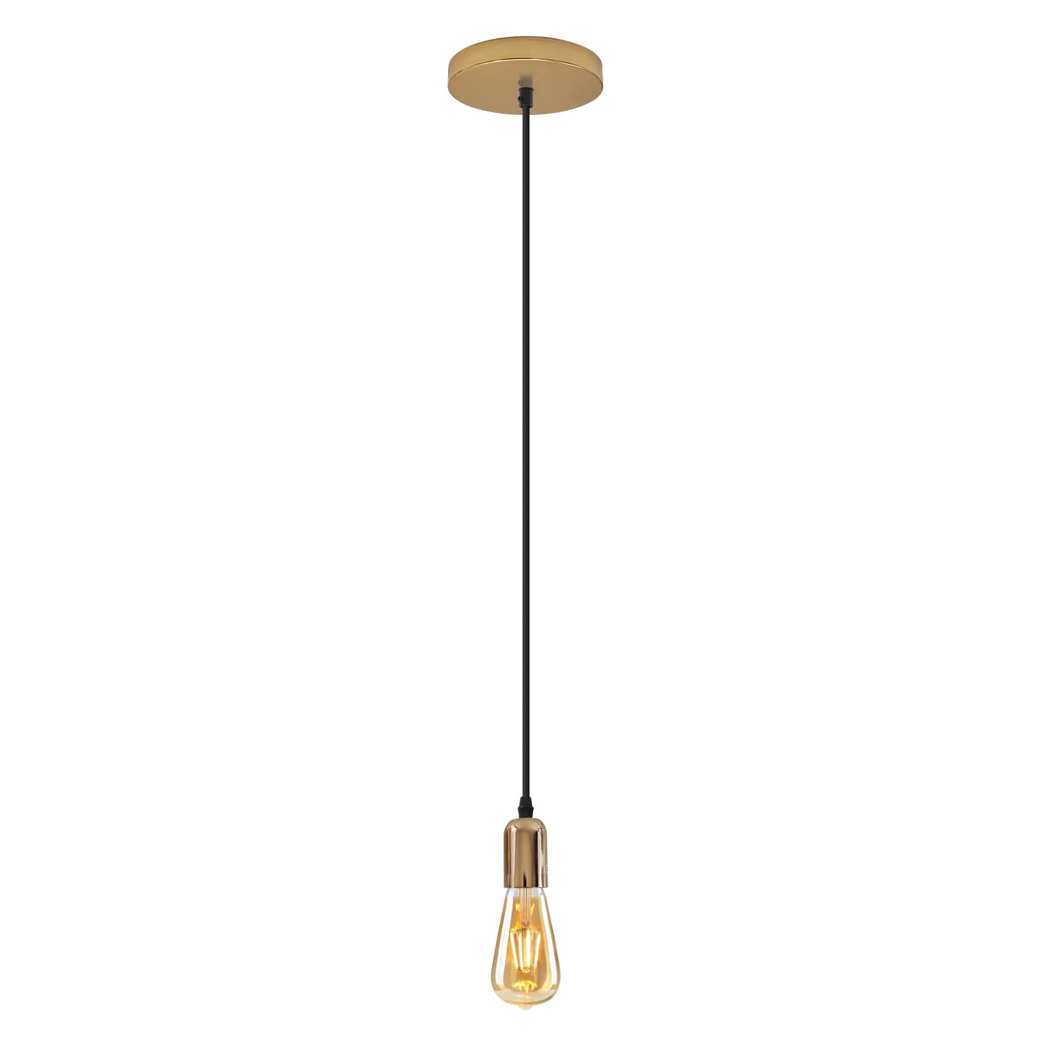 LEDSone Vintage E27 Pendant Light Fitting Industrial Hanging Ceiling Lamp