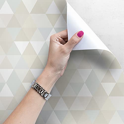 Papier peint autocollant mural pour masquer les imperfections des murs de salon