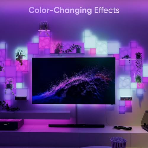 Image of Nanoleaf Blocks Smart LED Wall Light Panels, Pegboard 2PK