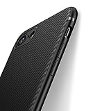 J Jecent Hülle für iPhone SE 2020, Handyhülle für iPhone 8/7 Hülle, [Kohlefaser Textur-Design]...
