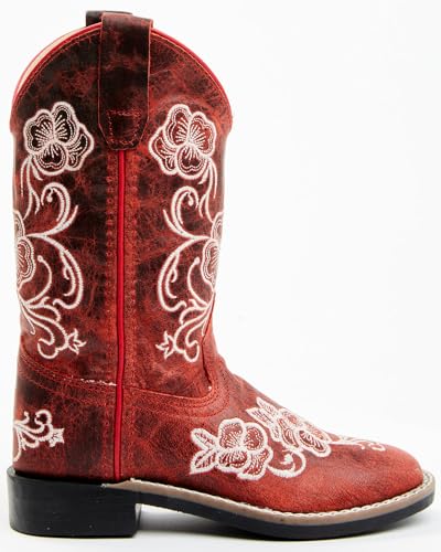 Shyanne Girls' Little Lasy Western Boot Broad Square Toe - Bsgfa22p122