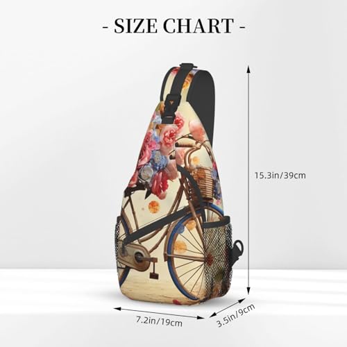 Bolso cruzado unisex tipo sling para mujer y hombre miniatura 3