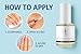 Apricot20 Nail Strengthening Oil Plus for Hands & Feet, Enhanced Growth & Repair for Damaged, Fungus, & Weak Nails, Nourishing 25 Essential & Carrier Oils Formula - 0.33 fl oz