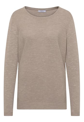 Cecil Strukturpullover Toffee Cream Heather Melange XS – Ansicht 4