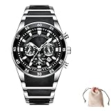 Versatile Wear: Whether you're dressing up for a business meeting or going out for a casual evening, this big face waterproof fashion business casual wristwatch complements any outfit seamlessly, ensuring you always look polished and put-together