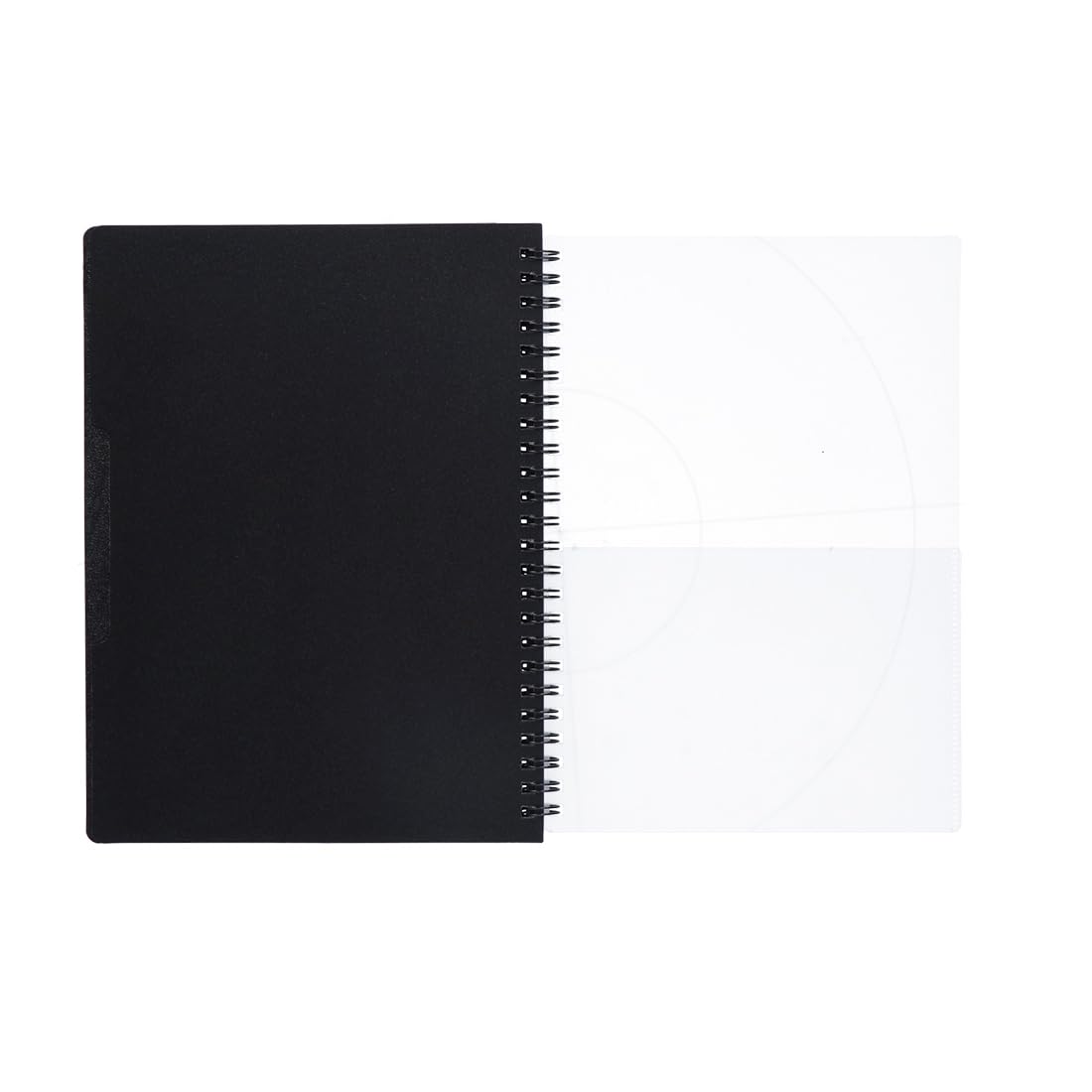 Navneet HQ | Wiro Bound |Single Subject Book |14.8x21 cm |Single Line |160 Pages |Black 1