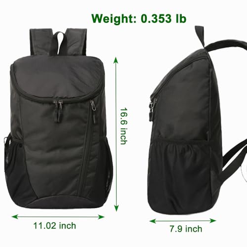 Mochila plegable ligera impermeable para senderismo miniatura 3