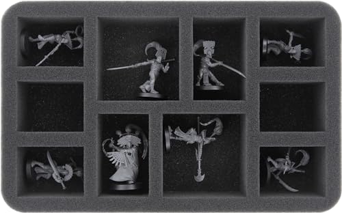 Sacoche Feldherr Mini Plus Warcry avec blocs de mousse pour 32 figurines de jeu - 6