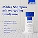 Linola Shampoo, 1 x 200 ml - Pflegeshampoo für trockene, empfindliche oder zu Neurodermitis neigende Kopfhaut - silikonfrei, ohne Farb-, Duft- und Konservierungsstoffe
