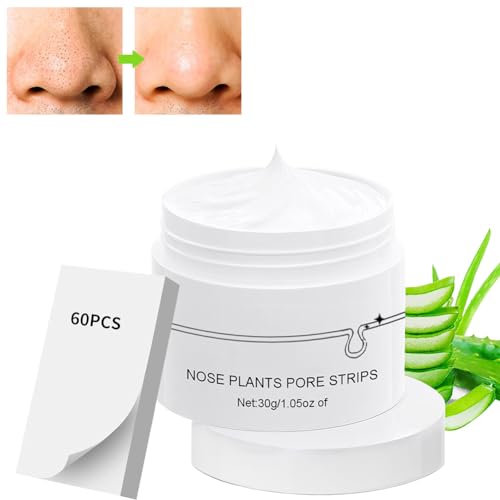 Máscara de la Espinilla,Tiras Nasales De Eliminación De Puntos Negros,Mascarilla Facial Puntos Negros,Nariz Blackhead Remover Máscara,Crema Removedora de Puntos Negros,Profundo Limpieza Poros(30g)