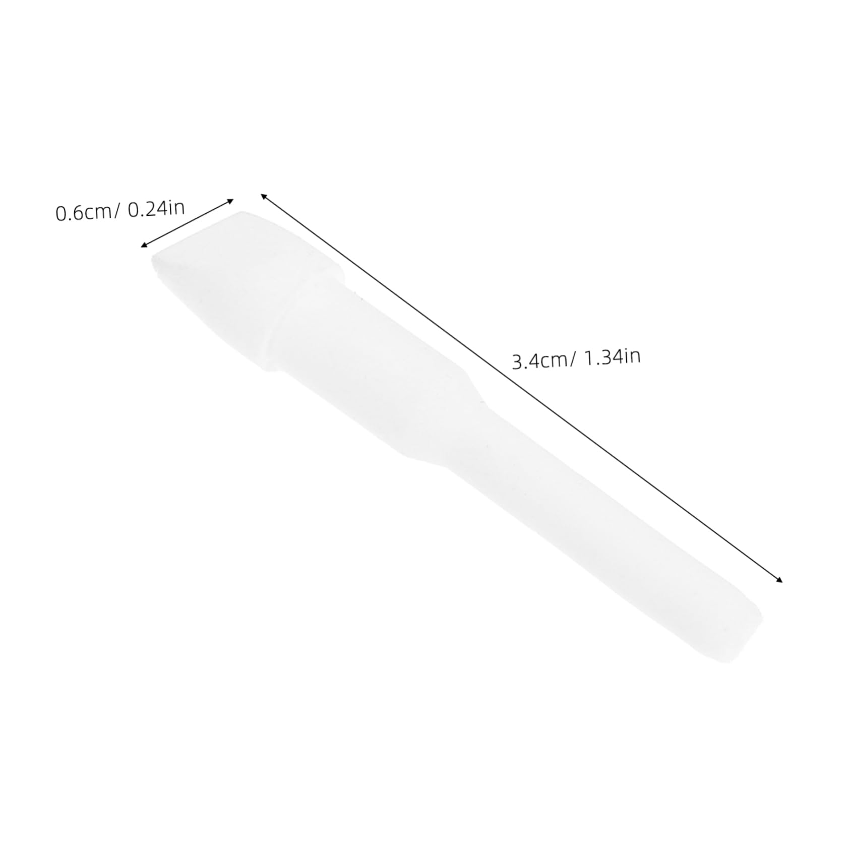 HOMSFOU 100Pcs Acrylic Marker Replacement Nibs Fine Tip Paint Pen Points for Easy Replacement Compatible with Highlighters and Watercolor Pens for Drawing and Creative Projects