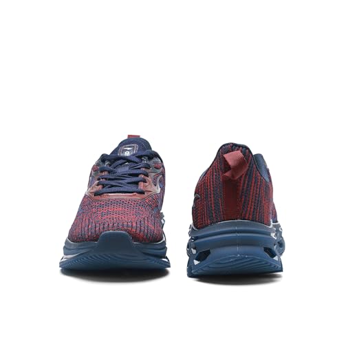 Image of ASIAN Powerplay-29 Men's Running Shoes | Fire-Pattern Design with HexaFlow TPU Sole | Fish-Scale Yarn Upper Shoe | Premium Athletic Sporty Sneakers