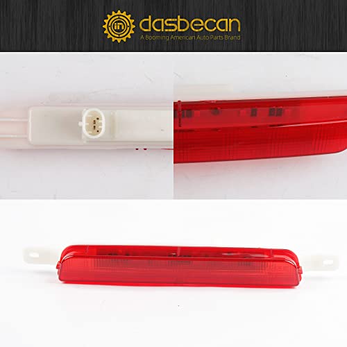 Dasbecan Led 3Rd Third Brake Light Center High Mount Stop Light Compatible With 2008-2019 Dodge Grand Caravan 2008-2019 Chrysler Town & Country Replaces# 68083906Ac 68083906Ab #TOP3