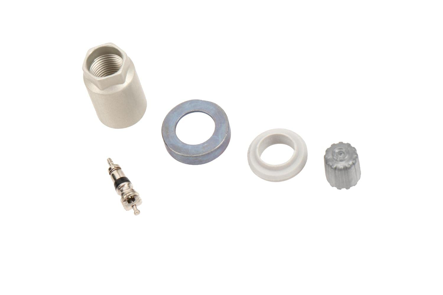 ACDelco Professional TPMSKIT1 Tire Pressure Monitoring Sensor (TMPS) Service Kit with Core, Cap, Washer, and Nut
