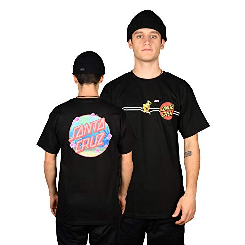Santa Cruz x Spongebob Jellyfishing T-Shirt Black