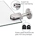 Set Of 2 Glass Clamping Brackets Brushed Finish Stainless Steel Mounts For Frameless Pool Fence 8 10mm Panel