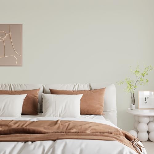 Papel de contacto beige blanco para actualizar armarios de cocina y escritorios modernos 3