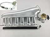 2JZ-GE Billet Intake Manifold Fuel Rail 90mm Throttle Body