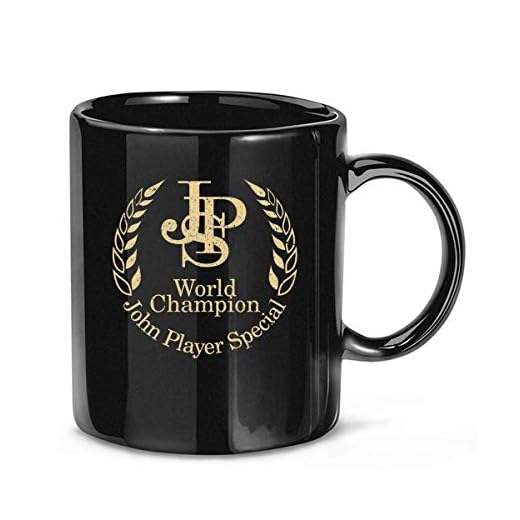 John Player Special Racing World Champions klassisk rolig kaffemugg för kvinnor och män tekoppar