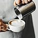 Zulay Milk Frothing Pitcher with Latte Art Pen – 12oz 20oz 32oz - Stainless Steel Frother Cup with Measurement Markings, Espresso & Coffee Accessories Creamer Jug with Laser-Welded Handle - 20 oz