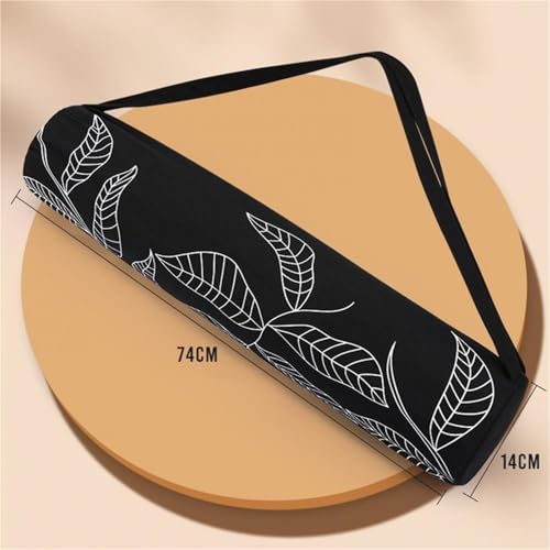 Bolsa esterilla yoga de gran capacidad en lona de algodón resistente y estampado exclusivo 4