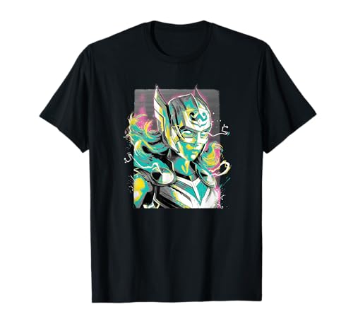 T-shirt Jane Foster Marvel pastel le portrait d'une héroïne inspirante