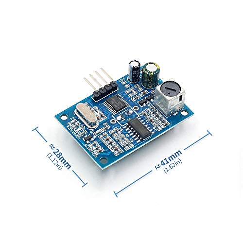 Gecheer Módulo supersônico à prova d'água JSN-SR04T Módulos de sensor de transdutor de medição de d