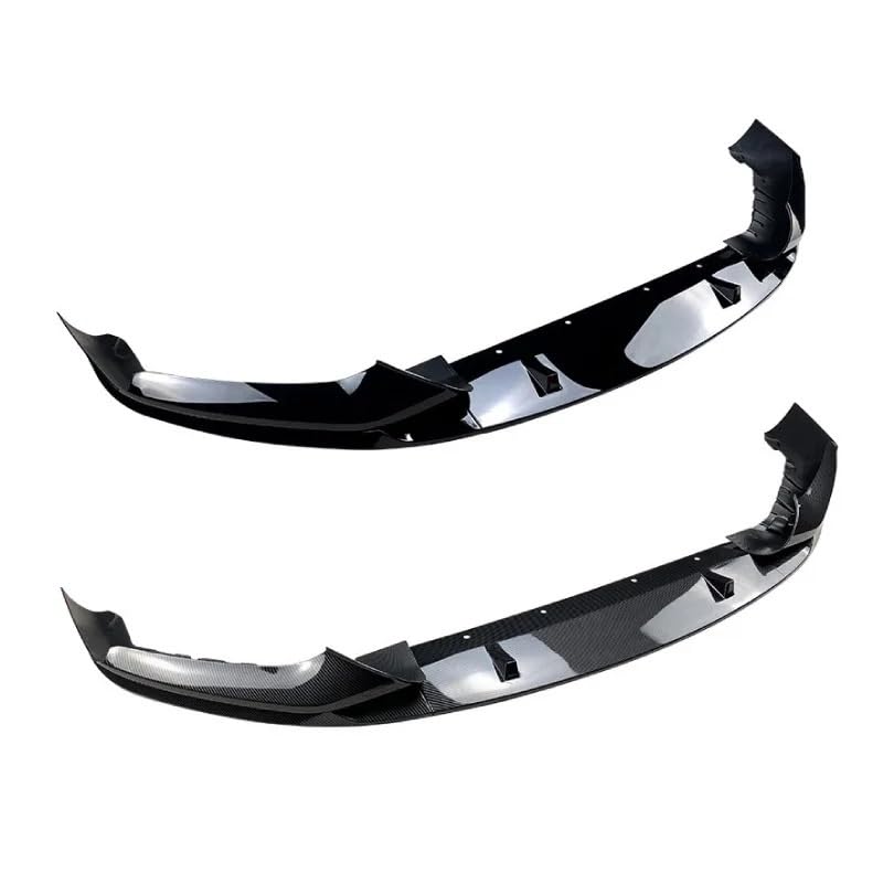 Support de pare-chocs avant avec lèvre noir brillant BMW G30