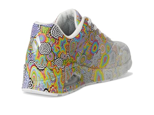 Skechers Women's Jen Stark: Uno - Kaleidoscope Dream Sneaker , Size 2 | Synthetic/Textile - 5