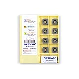 Deskar 100% Original SDMT SDMT12 SDMT1205 SDMT120512 PH SDMT120512-PH LF6018 Quadrilateral Fast Feed Milling Insert