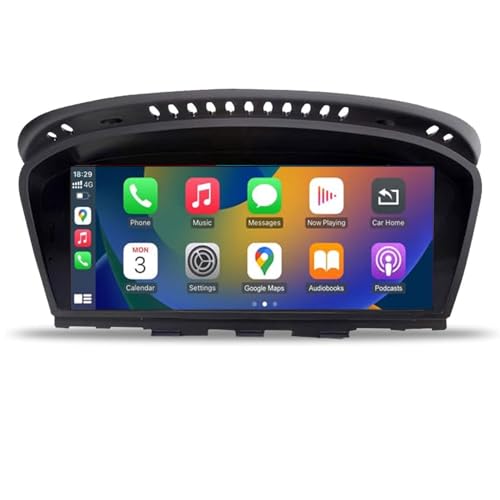 Ninetom 8.8'' Car Stereo Touch Screen Compatible for 2004-2010 BMW 3/5 Series E60 E61 E90 E91 E92 E93 with CCC System, Support Wireless CarPlay Android Auto Mirrorlink, Upgrade Car Radio Display