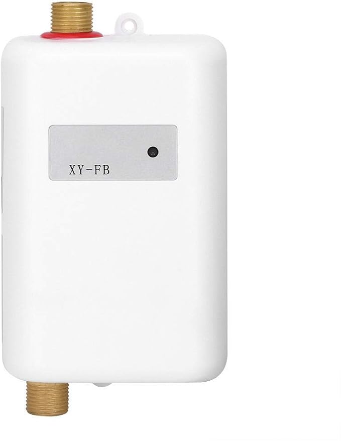 Electric Water Heater, White Rapid Heating Mini Tankless Instant Hot