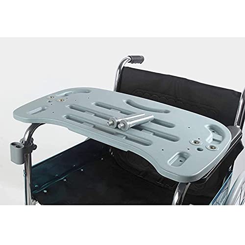Omlter Portable Wheelchair Lap Tray Table With Cup Holder, Durable Wheelchair Accessories Trays Desk For Eating, Reading & Resting #TOP1