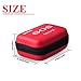 Edoking Emergency Survival SOS Kit,Edobil Camping Tools Kit, Multi Functional Pocket Tool for Outdoor,Home,Car(Red)