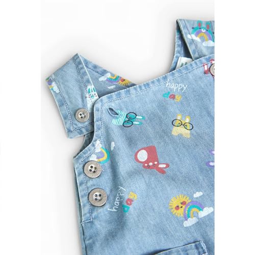 Boboli multicolore 12 mois habit bébé imprimé mode enfantine automne - 4