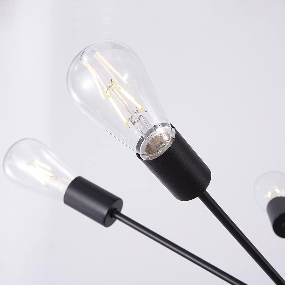 LIODOR Twelve Amber Glass ST-64 Golden Bulb for Pendant Lamps and Chandeliers- Cool White, Warm White and Neutral White, Bulb for Ceiling Lamps and Decoration 2
