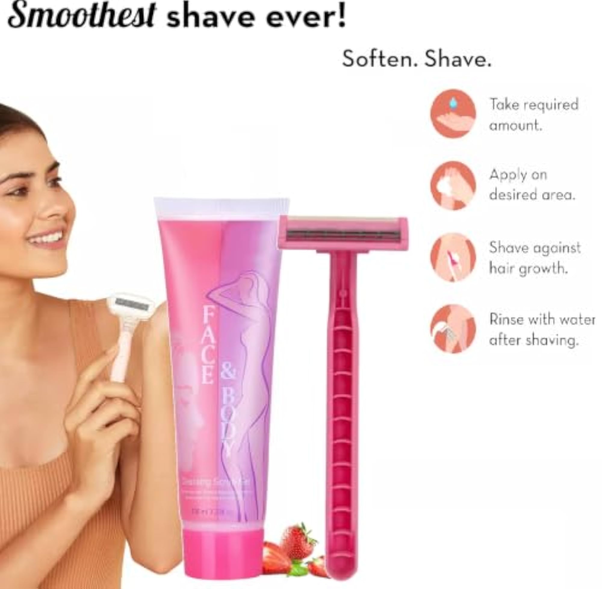 Face & Body Exfoliating Scrub for Smooth Skin