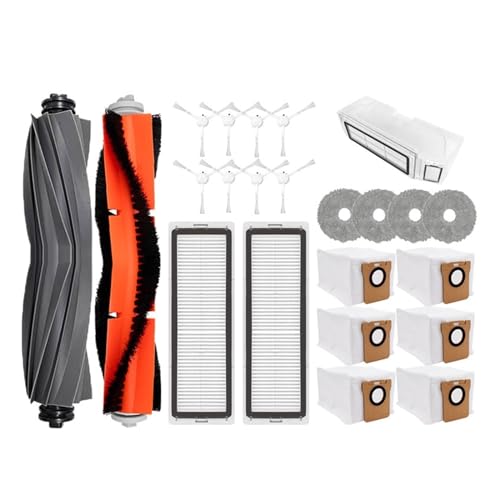 ICADQWOW Dust bag L10S Ultra Robot X10?Compatible for Dreame S10 Pro Vacuum Cleaner parts Dirty Bag Main brush Rag Mop Accessories (Color : Large)