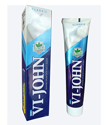 Image of Vi-John Shaving Cream with Bacti-Guard 125gm Classic (Pack of 6 )
