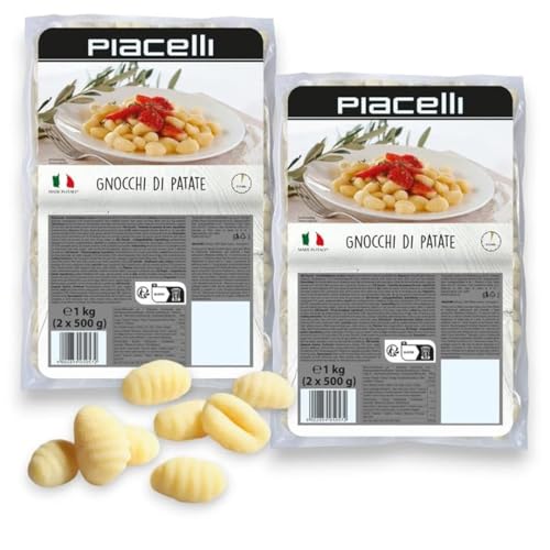 Piacelli Potato Gnocchi- Fresh Gnocchi Pasta Made with Organic Durum