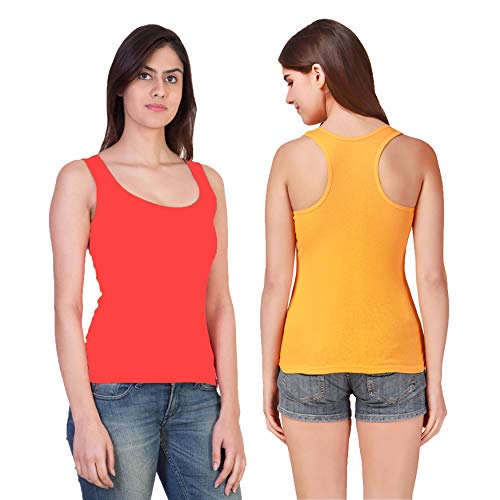 Image of Camisole Tank Top Vest Racerback Sando Camis for Women, Girls (Pack of 2)