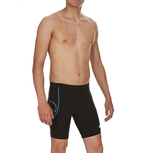 Bermuda Masc Para Triathlon Arena Trijammer St Preto/Azul Tam G