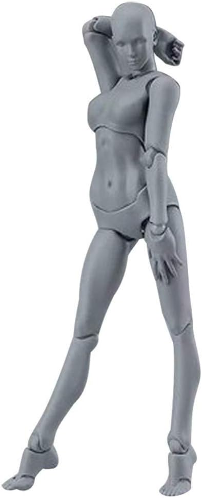 Drawing Mannequin, MuZhuo Art Doll Model Human Mannequin 15cm Doll Body Man/Woman Action for Prototype Sketch Mannequin Puppet Youth DIY Tools/Gifts