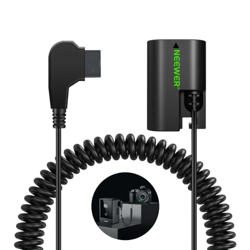 Image of NEEWER D Tap to LP-E6NH Dummy Battery with Cable for V Mount Battery, Stable Continuous Power Supply for Canon EOS R5 C R6 R7 5D II III IV 6D II 7D II 60D 60Da 70D 80D 90D XC10 XC15 5DS R, VP-LPE6NH