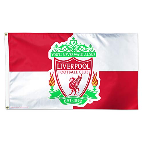WinCraft Liverpool F.C. Flag 3'x5' - Checkered Flag 3'x5'