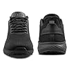 Slip Resistant Work Shoes for Men, Black Zapatos de Trabajo para Hombres, Non Slip Comfortable Lightweight Food Service Chef Sneakers in Kitchen Restaurant Size 7.5 Wide #4