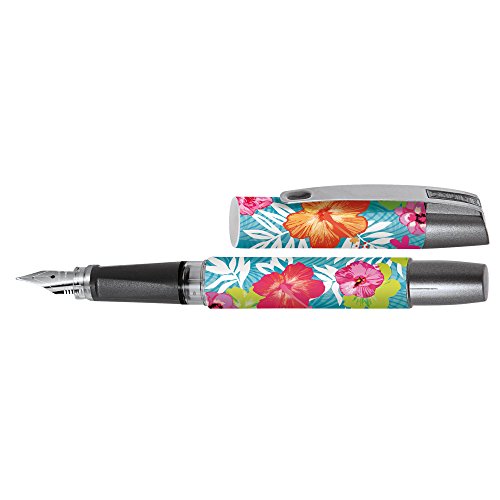 Online 61179/3D - Füllhalter Campus Lefty Tropical Flower, Feder L
